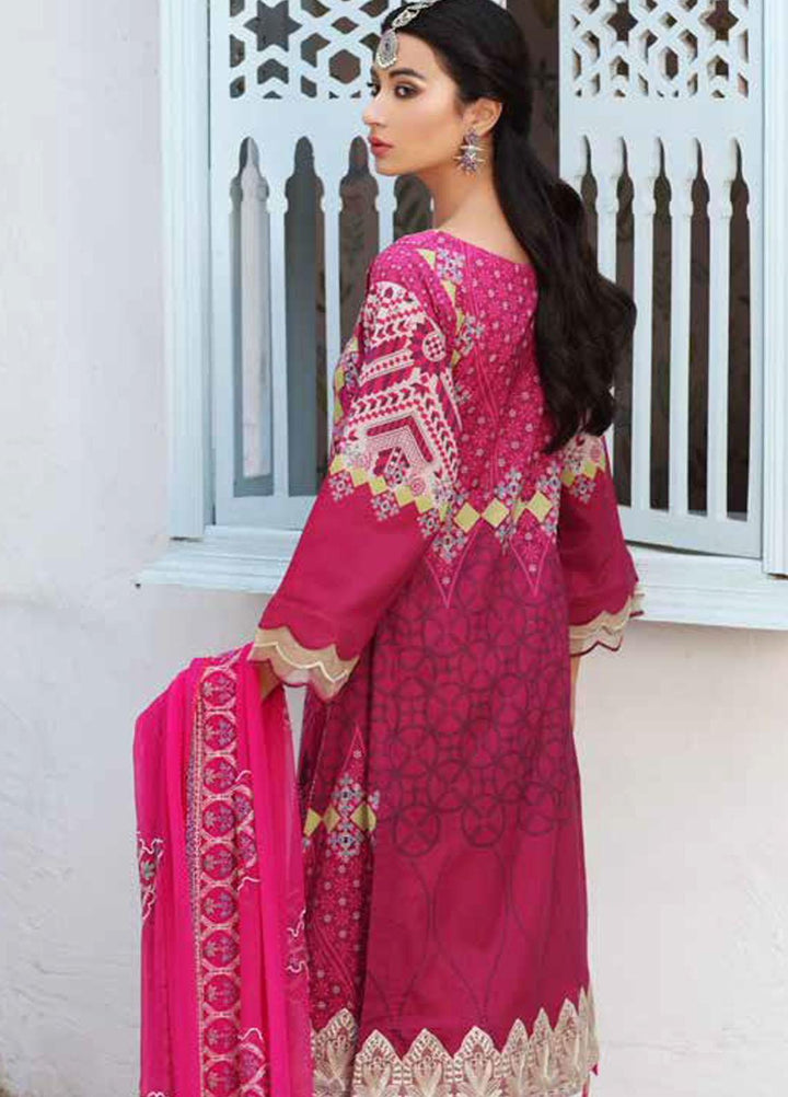 Sheen by Charizma Embroidered Lawn Suits Unstitched 3 Piece CRZ21-SH2 10B - Summer Collection