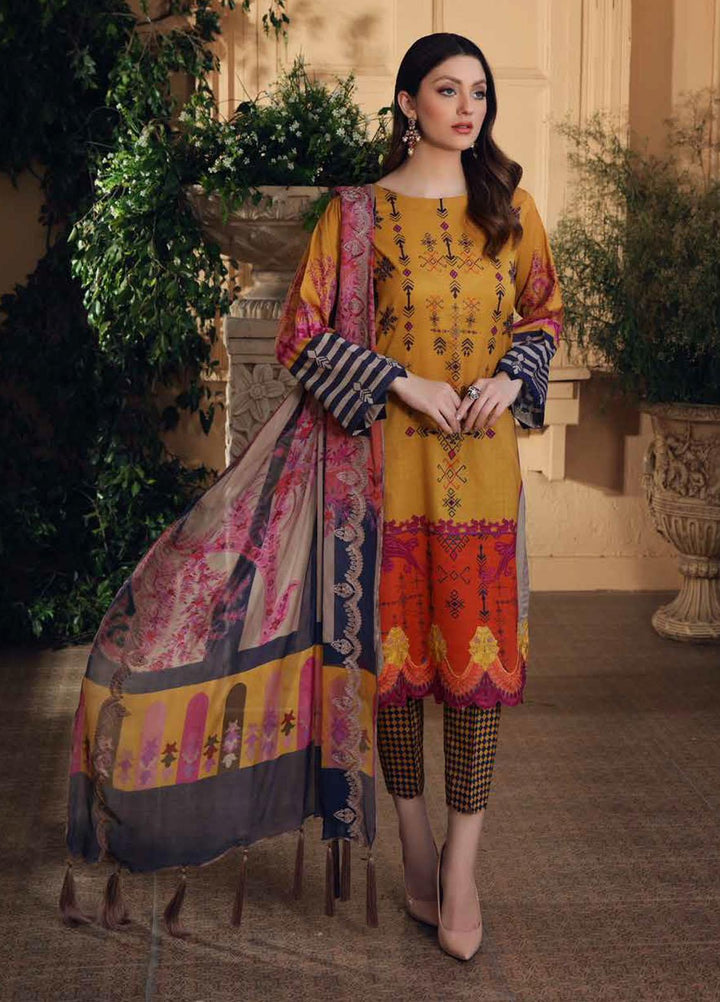 Sheen by Charizma Embroidered Lawn Suits Unstitched 3 Piece CRZ21-SH2 11 - Summer Collection