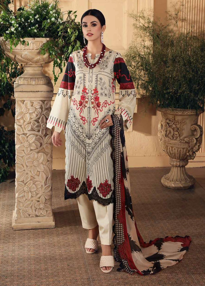 Sheen by Charizma Embroidered Lawn Suits Unstitched 3 Piece CRZ21-SH2 12 - Summer Collection