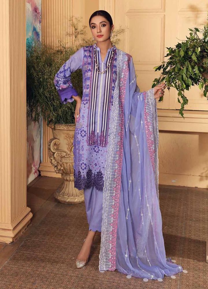 Sheen by Charizma Embroidered Lawn Suits Unstitched 3 Piece CRZ21-SH2 13 - Summer Collection