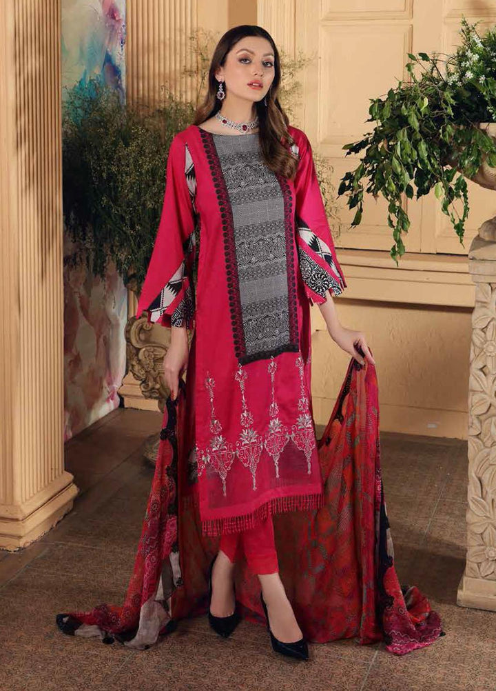 Sheen by Charizma Embroidered Lawn Suits Unstitched 3 Piece CRZ21-SH2 16 - Summer Collection
