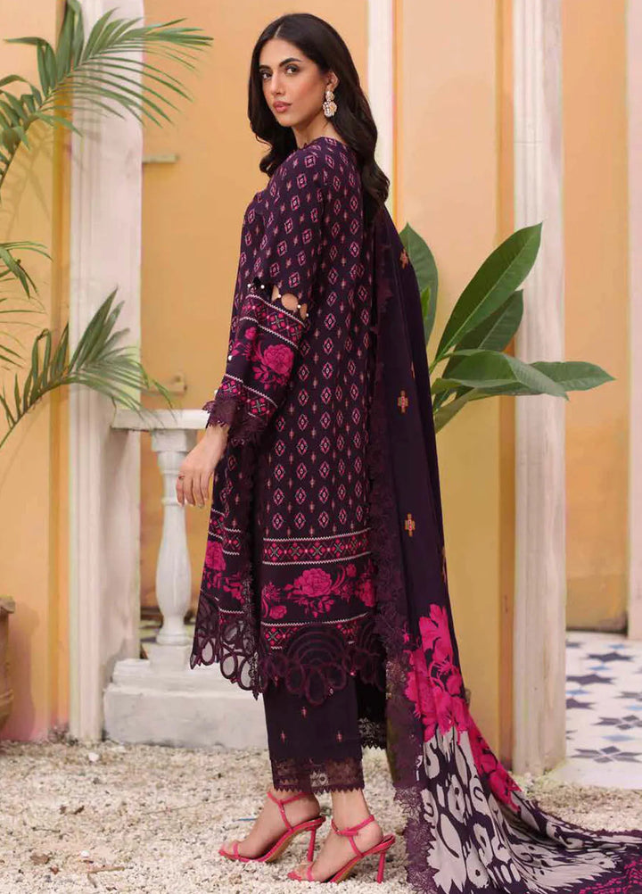 Sheen By Charizma Embroidered Linen Suit Unstitched 3 Piece CRZ24SW SHW4-01 - Winter Collection