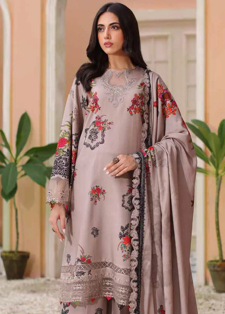Sheen By Charizma Embroidered Linen Suit Unstitched 3 Piece CRZ24SW SHW4-02 - Winter Collection
