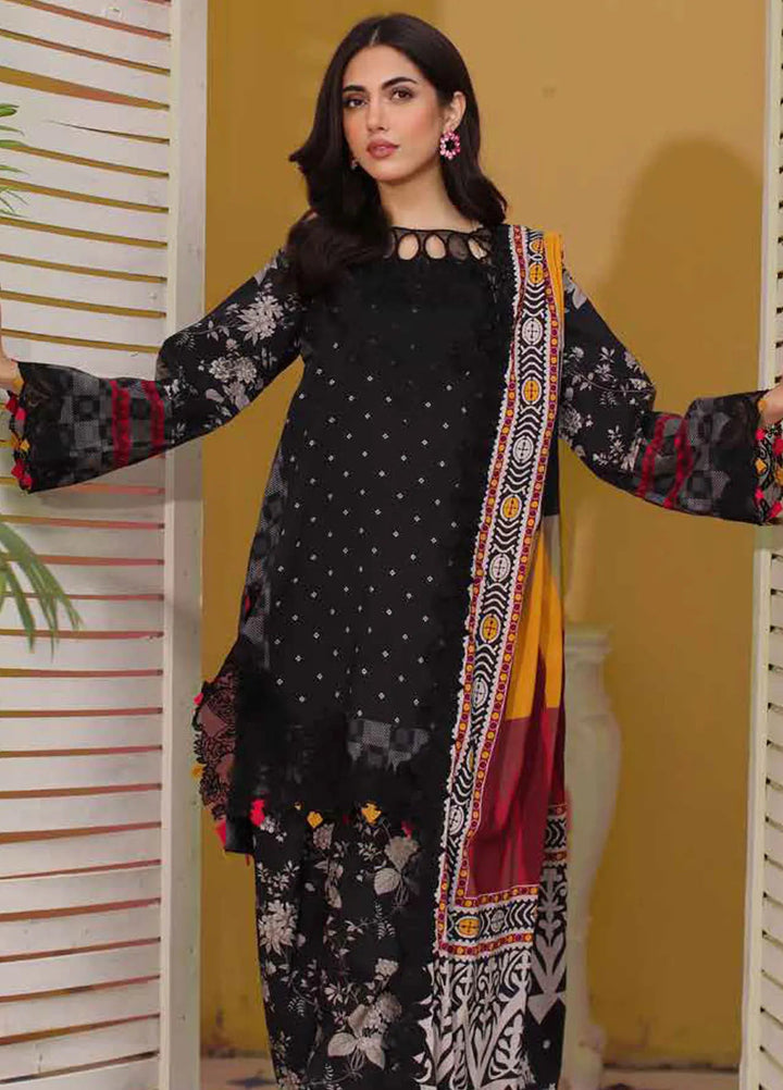 Sheen By Charizma Embroidered Linen Suit Unstitched 3 Piece CRZ24SW SHW4-03 - Winter Collection