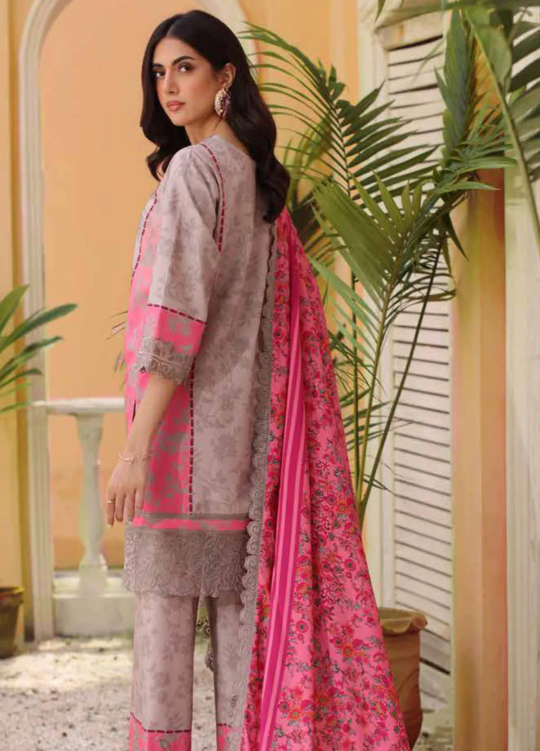 Sheen By Charizma Embroidered Linen Suit Unstitched 3 Piece CRZ24SW SHW4-04 - Winter Collection