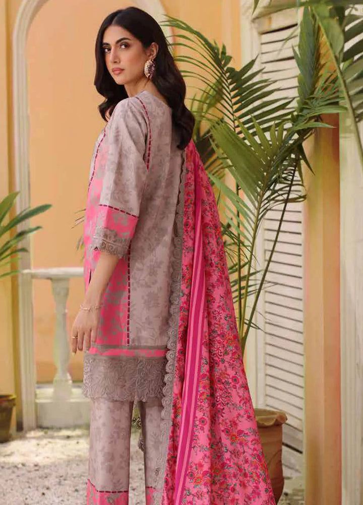 Sheen By Charizma Embroidered Linen Suit Unstitched 3 Piece CRZ24SW SHW4-04 - Winter Collection