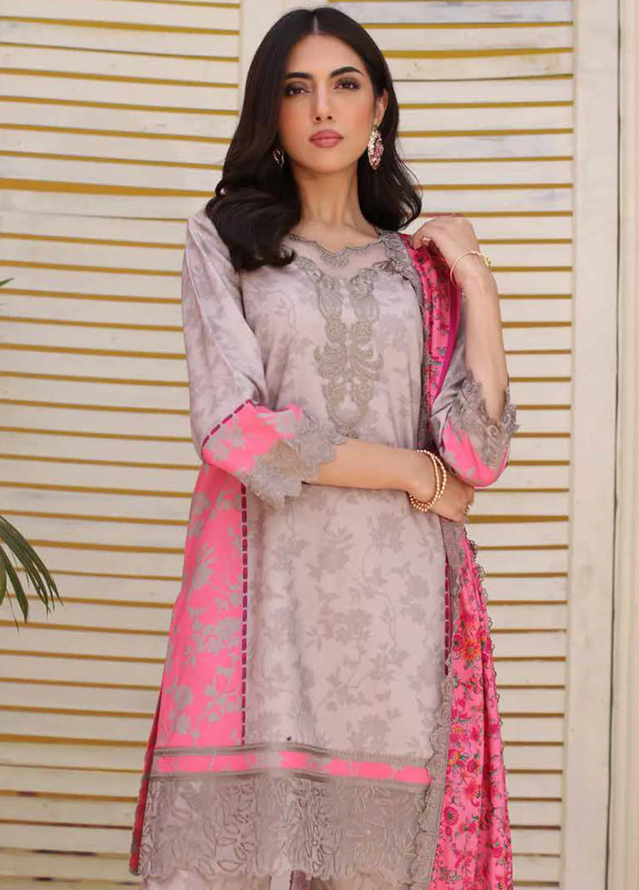 Sheen By Charizma Embroidered Linen Suit Unstitched 3 Piece CRZ24SW SHW4-04 - Winter Collection