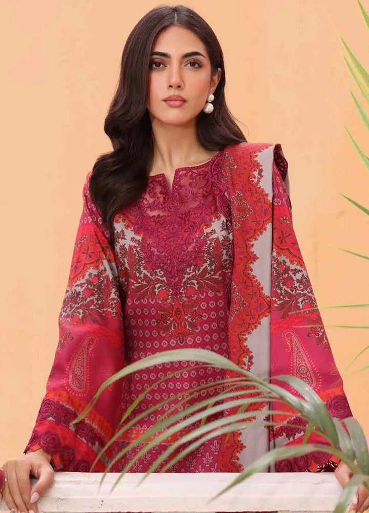 Sheen By Charizma Embroidered Linen Suit Unstitched 3 Piece CRZ24SW SHW4-06 - Winter Collection