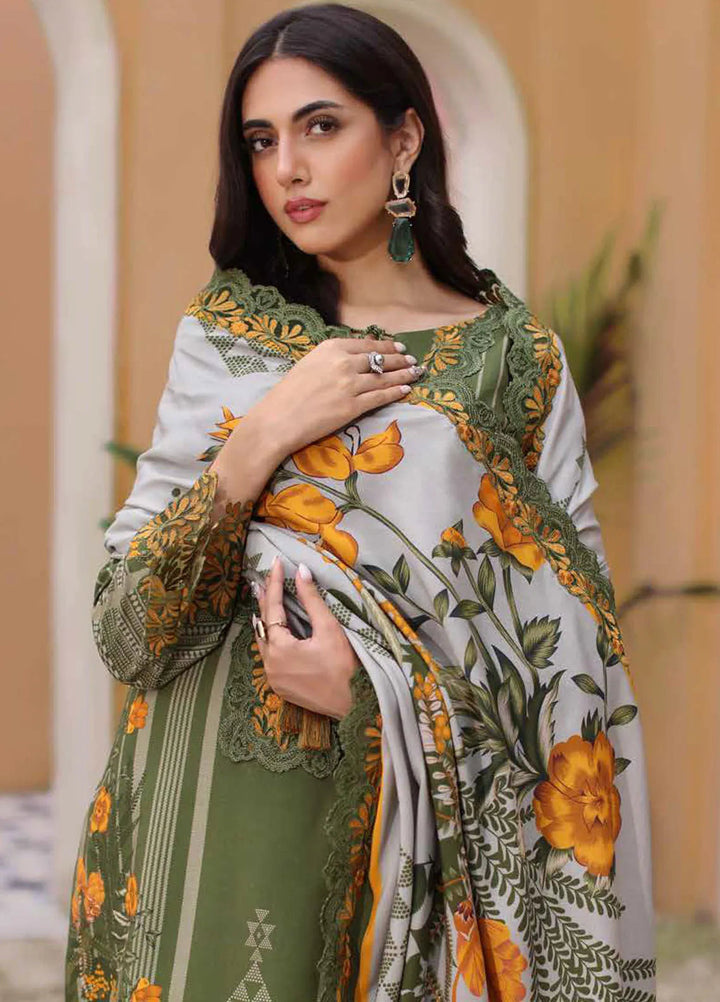 Sheen By Charizma Embroidered Linen Suit Unstitched 3 Piece CRZ24SW SHW4-07 - Winter Collection
