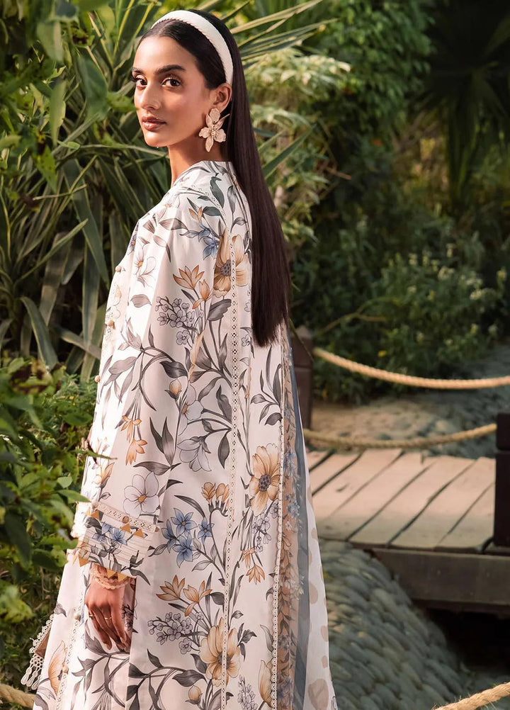 Sheen Prints By Alizeh Fashion Printed Lawn Suit Unstitched 3 Piece AFB24S2 6016-Gardenia - Summer Collection