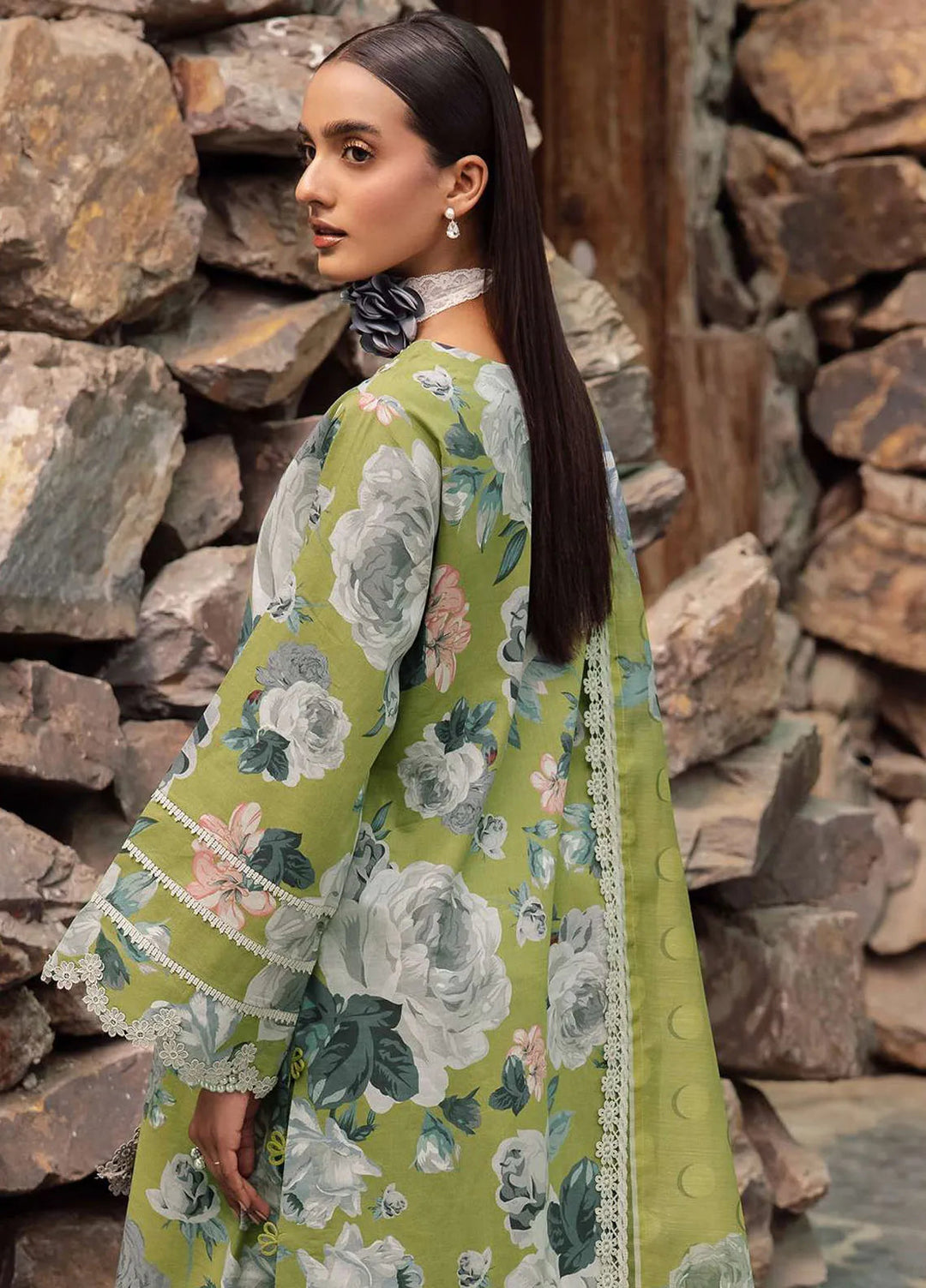 Sheen Prints By Alizeh Fashion Printed Lawn Suit Unstitched 3 Piece AFB24S2 6018-Jazmin - Summer Collection
