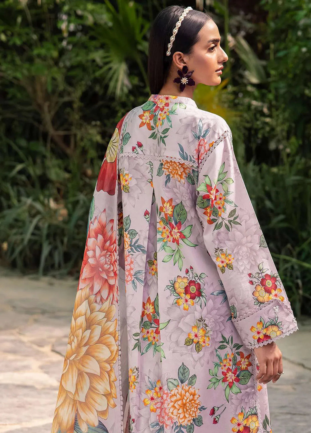 Sheen Prints By Alizeh Fashion Printed Lawn Suit Unstitched 3 Piece AFB24S2 6021-Fiona - Summer Collection