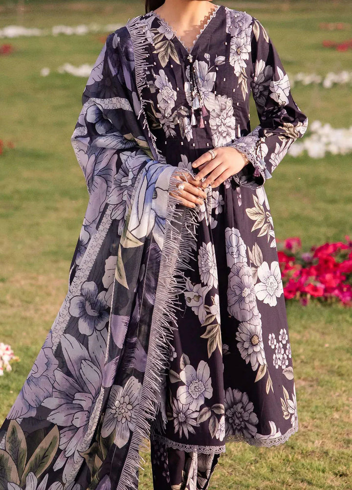 Sheen Prints By Alizeh Fashion Printed Lawn Suit Unstitched 3 Piece AFB24S2 6023-Calla - Summer Collection