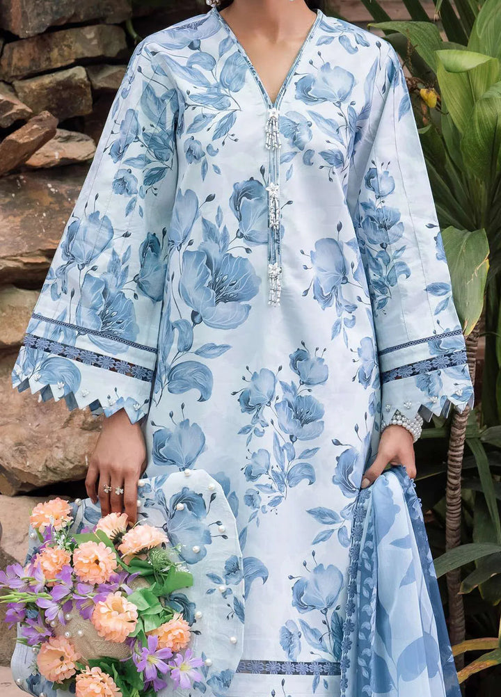 Sheen Prints By Alizeh Fashion Printed Lawn Suit Unstitched 3 Piece AFB24S2 6026-Glory - Summer Collection