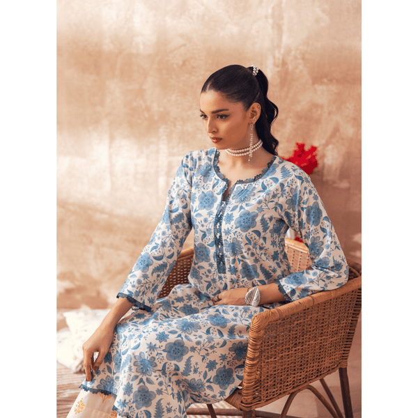 Liyana by Mashra RTW Printed Lawn 2 piece Suit Sheer Bliss Casual Collection