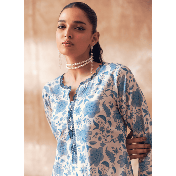Liyana by Mashra RTW Printed Lawn 2 piece Suit Sheer Bliss Casual Collection