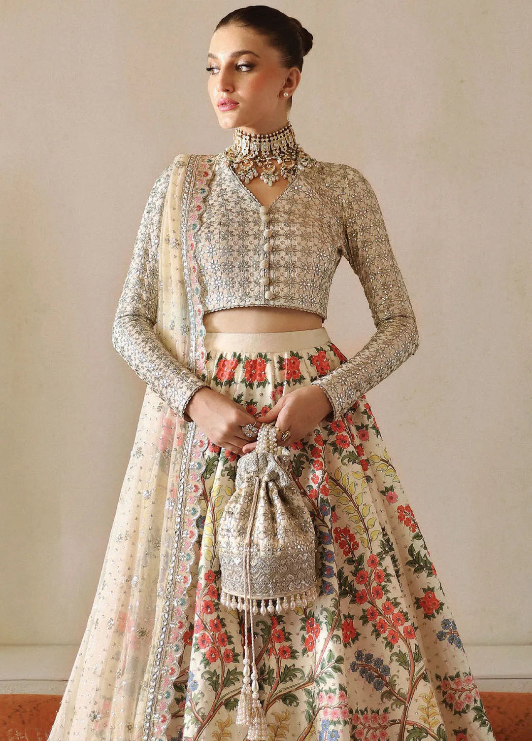 Shehnai By Afrozeh Embroidered Suit Unstitched 3 Piece AF24SW AFS-24-09 Gulnar - Formal Collection