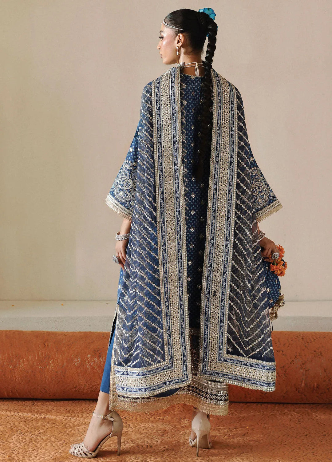 Shehnai By Afrozeh Embroidered Suit Unstitched 3 Piece AF24SW AFS-24-10 Rukhsana - Formal Collection