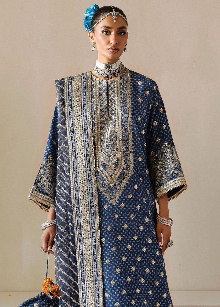 Shehnai By Afrozeh Embroidered Suit Unstitched 3 Piece AF24SW AFS-24-10 Rukhsana - Formal Collection