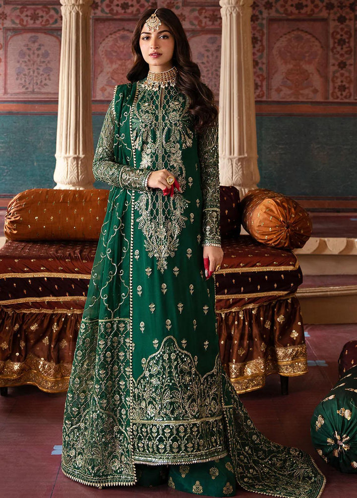 Shehnai by Afrozeh Embroidered Chiffon Suits Unstitched 3 Piece AF23WF Dilsaz - Wedding Formal Collection