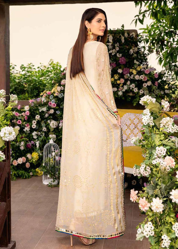 Shehnai By Charizma Embroidered Chiffon Suits Unstitched 4 Piece CRZ23S CPC-02 - Premium Collection
