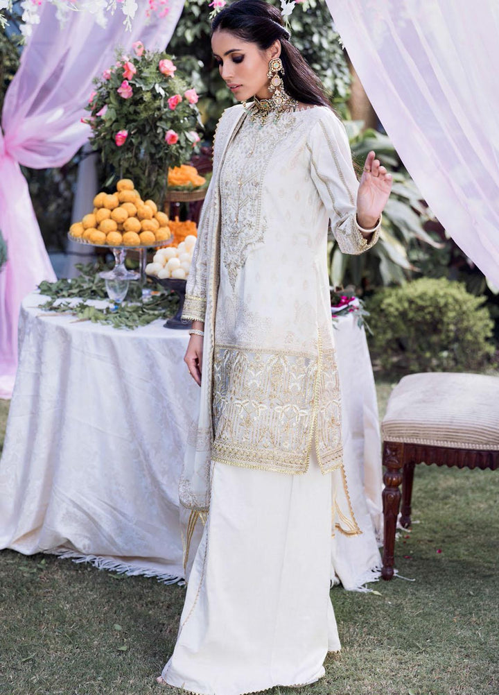 Shehnai by Motifz Embroidered Jacquard Suits Unstitched 3 Piece MT22SH MWU0 3135-999-Zever - Wedding Collection