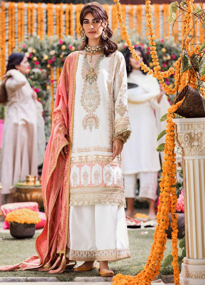 Shehnai by Motifz Embroidered Jacquard Suits Unstitched 3 Piece MT22SH MWU0 3136-999-Mehfil - Wedding Collection