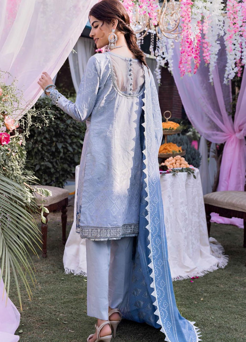 Shehnai by Motifz Embroidered Jacquard Suits Unstitched 3 Piece MT22SH MWU0 3139-999-Firasa - Wedding Collection