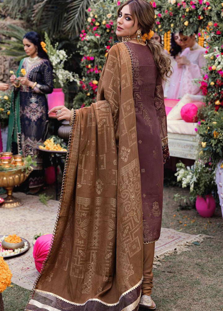 Shehnai by Motifz Embroidered Jacquard Suits Unstitched 3 Piece MT22SH MWU0 3146-999-Laila - Wedding Collection
