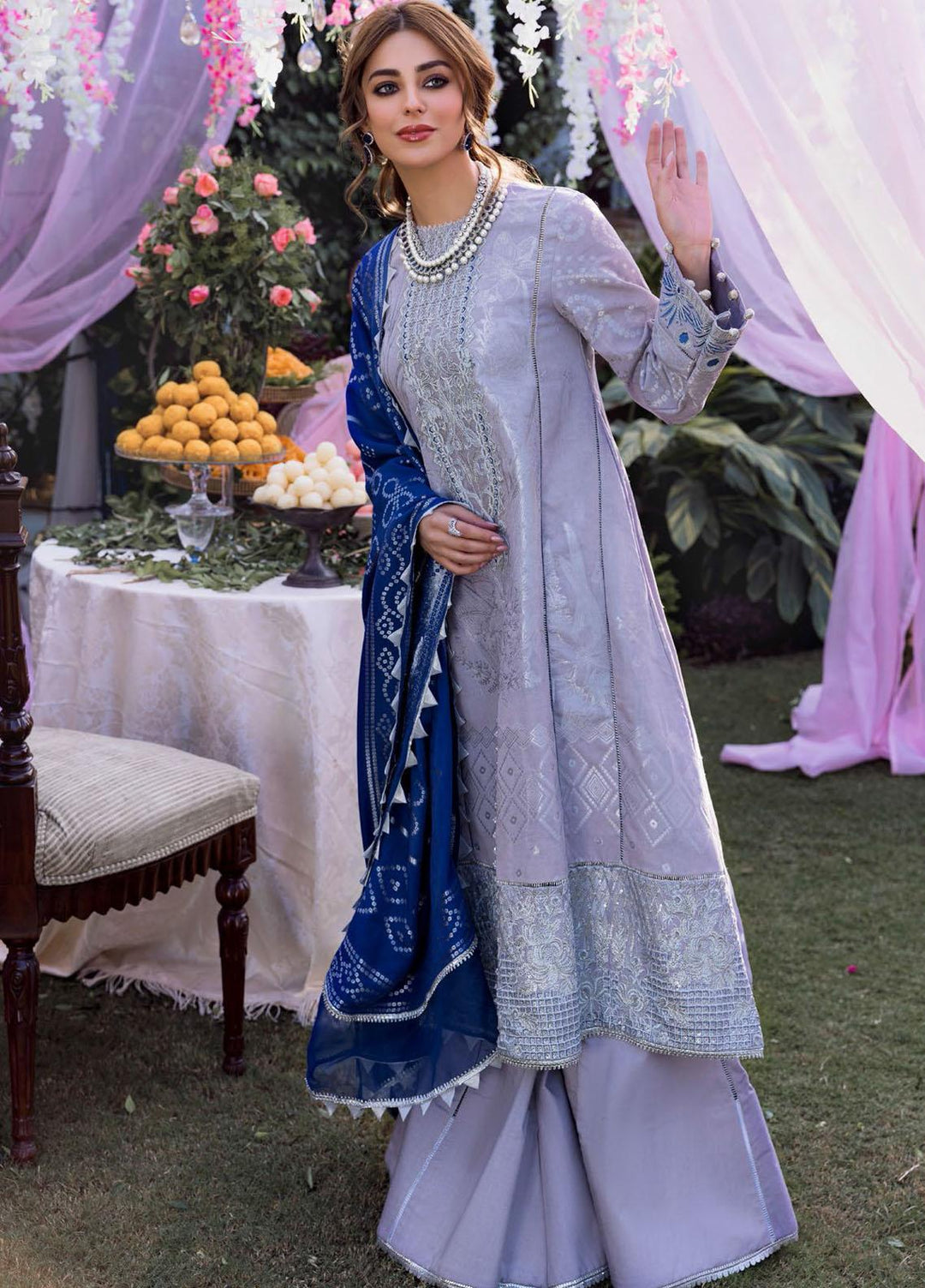 Shehnai by Motifz Embroidered Jacquard Suits Unstitched 3 Piece MT22SH MWU0 3148-999-Aaghosh - Wedding Collection