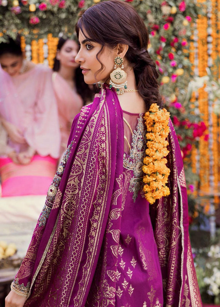 Shehnai by Motifz Embroidered Jacquard Suits Unstitched 3 Piece MT22SH MWU0 3150-999-Azra - Wedding Collection