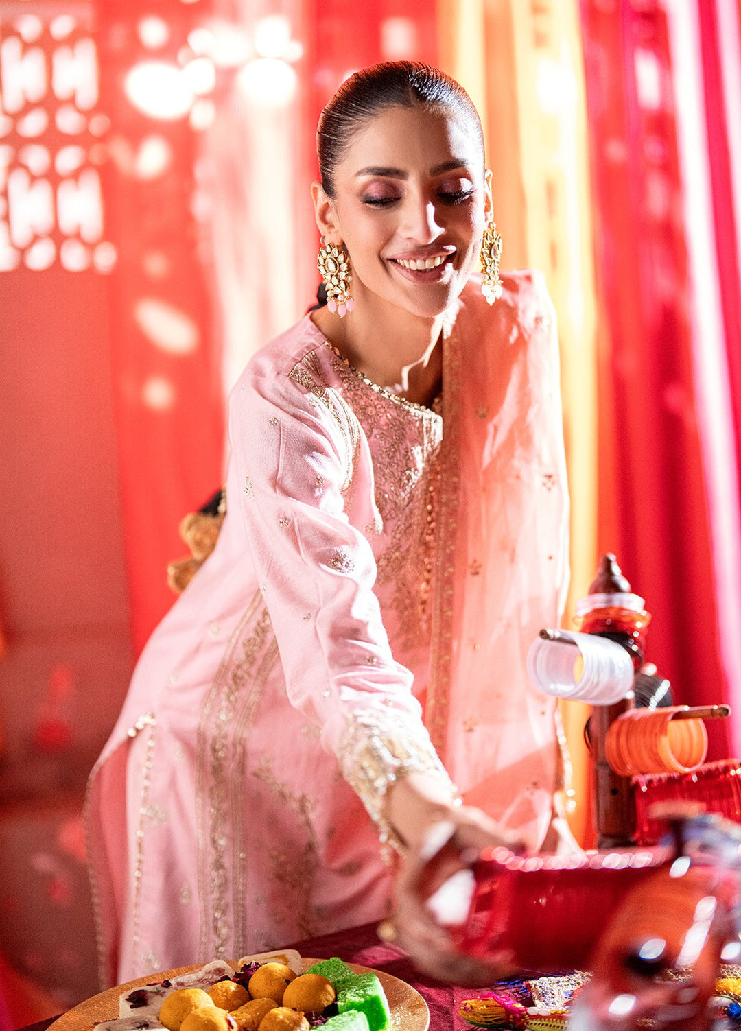 Shehnai by Salitex Embroidered Cotton Silk Suits Unstitched 3 Piece SUNW6NO019UT - Festive Collection