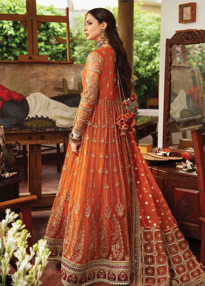 Shehnai by Afrozeh Embroidered Net Suits Unstitched 2 Piece AF21SW 01 AASTISHRAH - Luxury Formals Collection