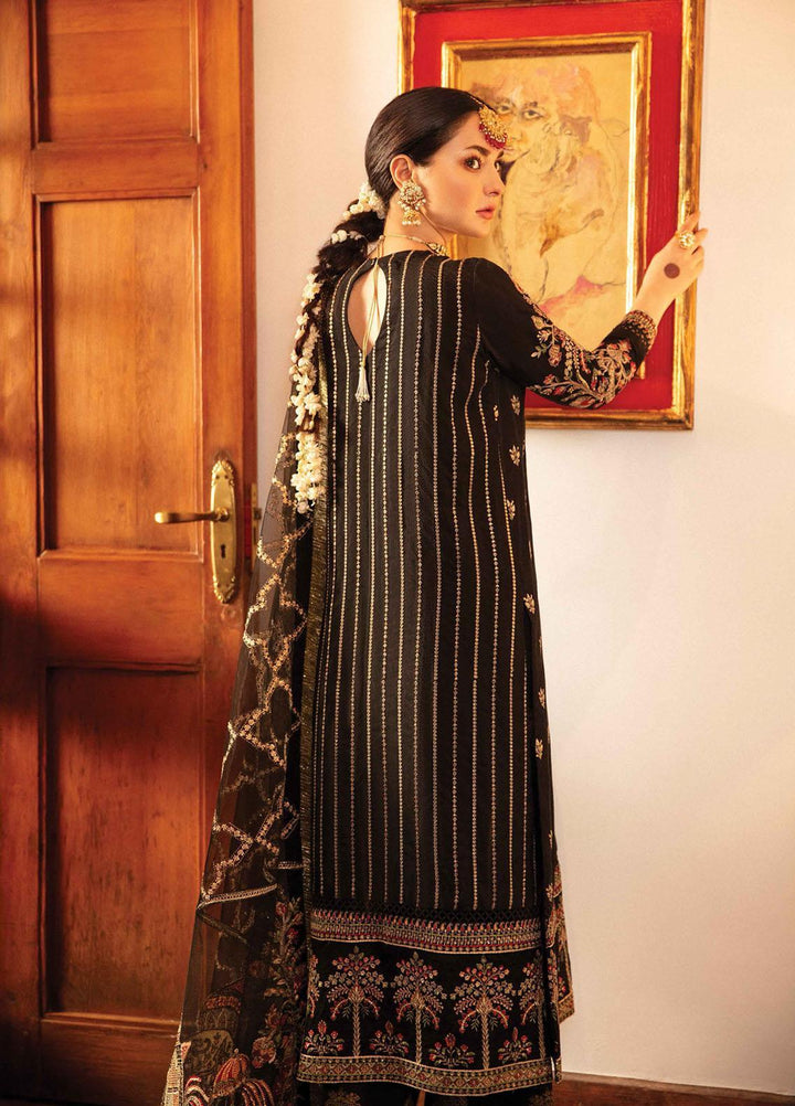Shehnai by Afrozeh Embroidered Raw Silk Suits Unstitched 3 Piece AF21SW 03 MAHJABEEN - Luxury Formals Collection