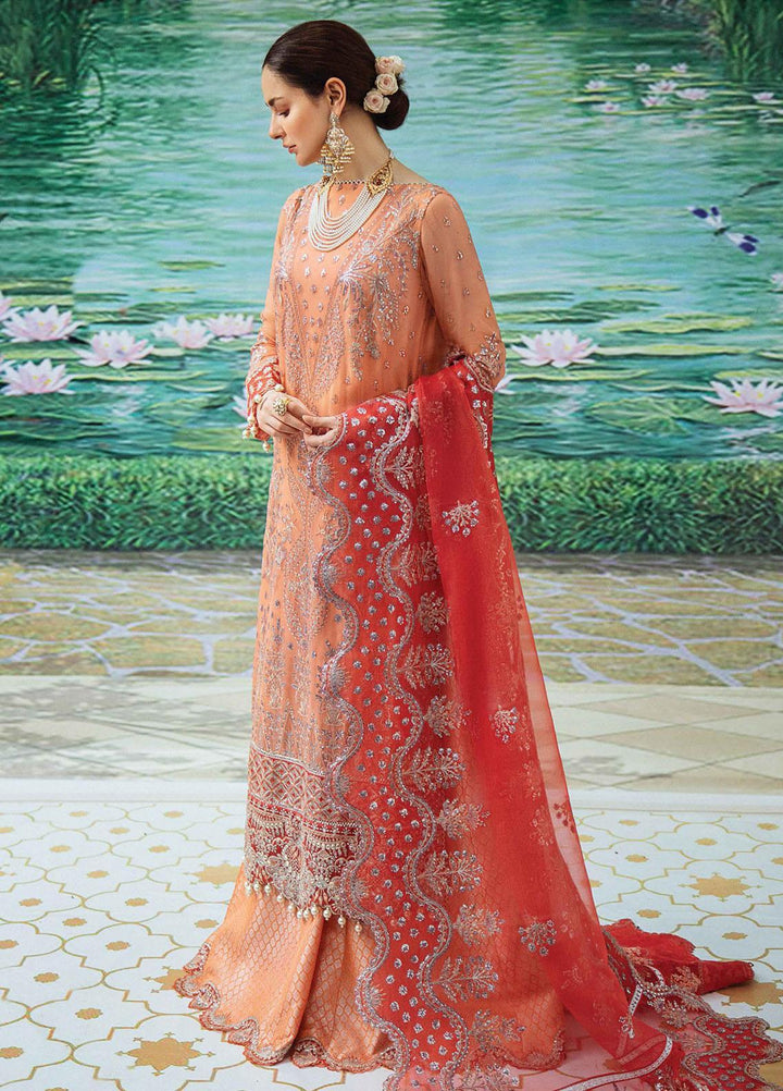 Shehnai by Afrozeh Embroidered Chiffon Suits Unstitched 3 Piece AF21SW 06 TABASSUM - Luxury Formals Collection