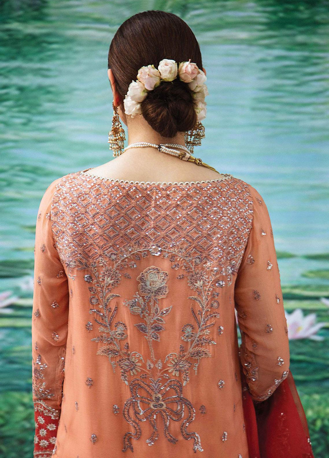 Shehnai by Afrozeh Embroidered Chiffon Suits Unstitched 3 Piece AF21SW 06 TABASSUM - Luxury Formals Collection