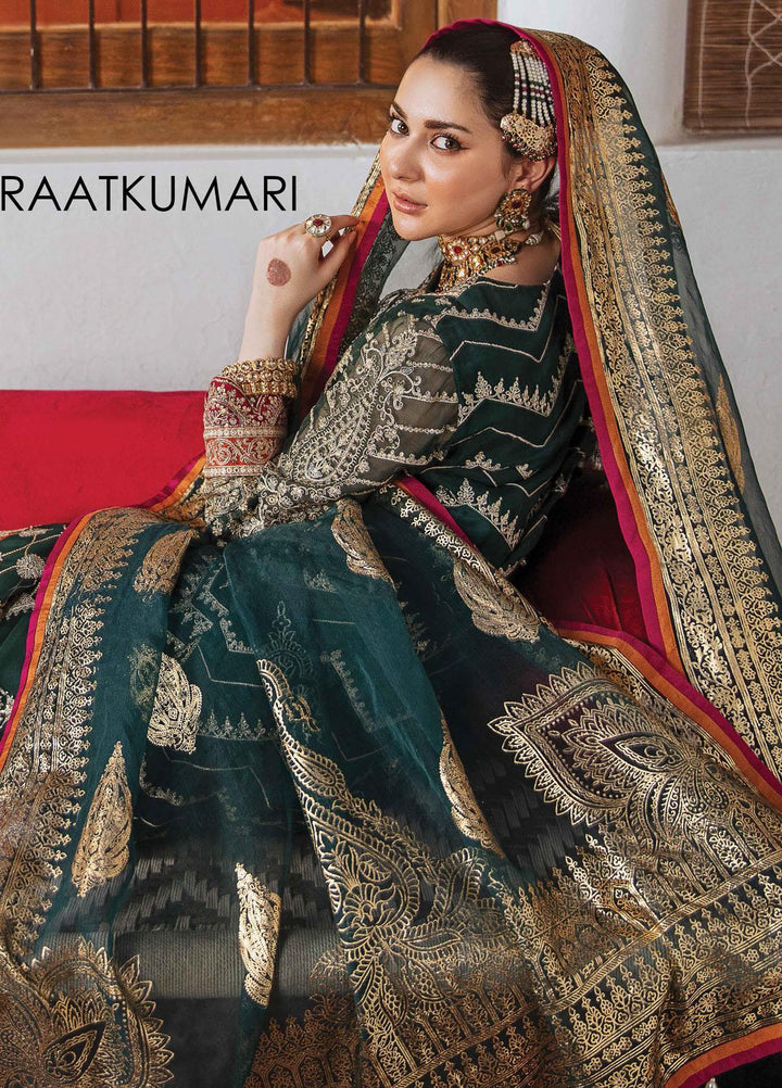 Shehnai by Afrozeh Embroidered Chiffon Suits Unstitched 3 Piece AF21SW 10 RAATKUMARI - Luxury Formals Collection