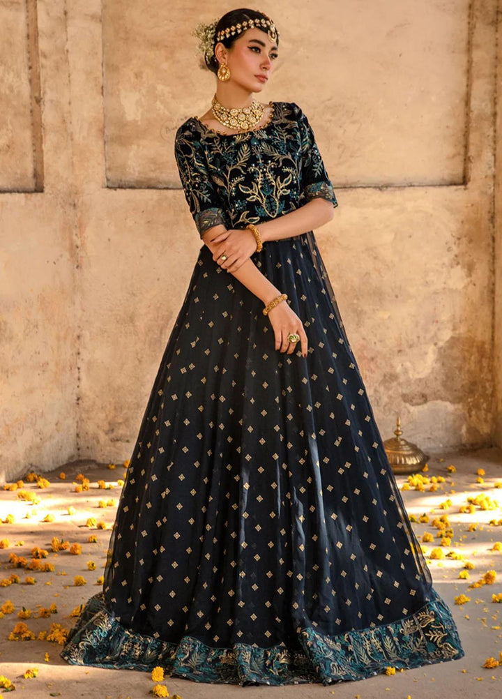 Shehnaiya By Rang Rasiya Embroidered Velvet Suits Unstitched 4 Piece RR23SH D-04 Sheherzade - Wedding Collection