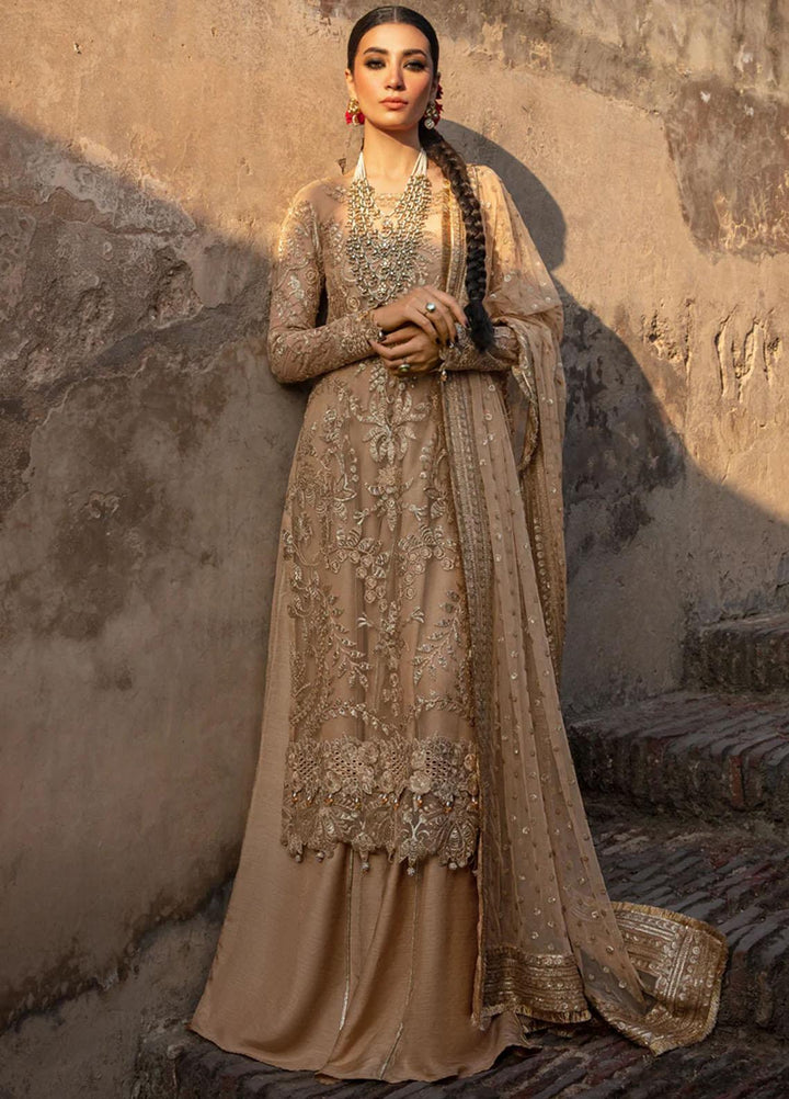 Shehnaiya By Rang Rasiya Embroidered Net Suits Unstitched 4 Piece RR23SH D-07 Zulaykha - Wedding Collection