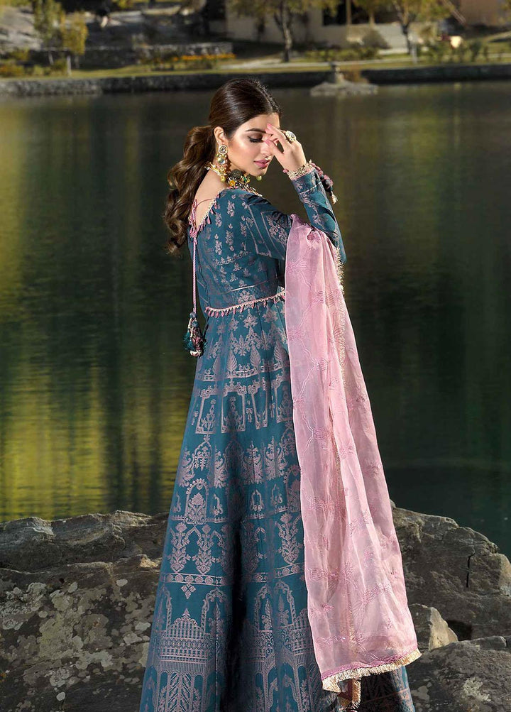Shehr-e-Yaar By Asim Jofa Embroidered Jacquard Suits Unstitched 3 Piece AJ22SY AJSL 05 - Luxury Collection