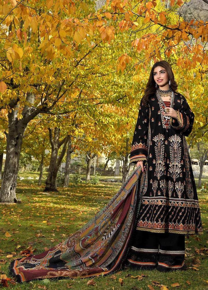 Shehr-e-Yaar By Asim Jofa Embroidered Jacquard Suits Unstitched 3 Piece AJ22SY AJSL 08 - Luxury Collection