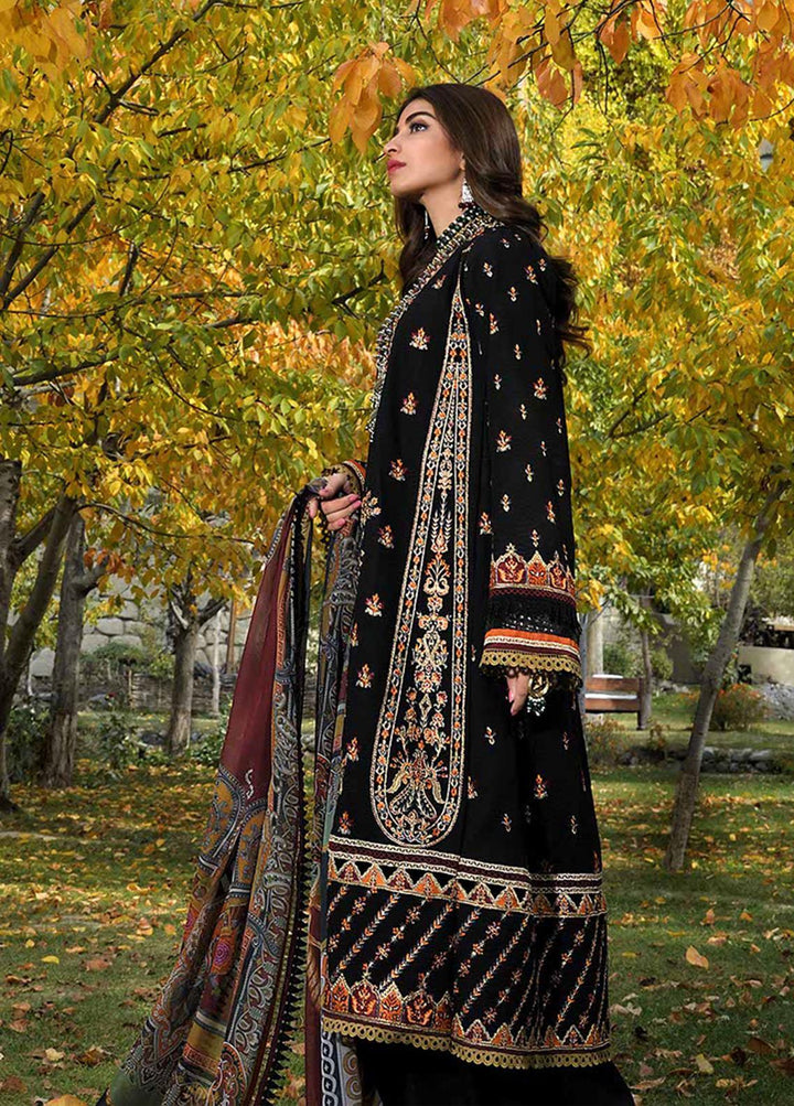 Shehr-e-Yaar By Asim Jofa Embroidered Jacquard Suits Unstitched 3 Piece AJ22SY AJSL 08 - Luxury Collection