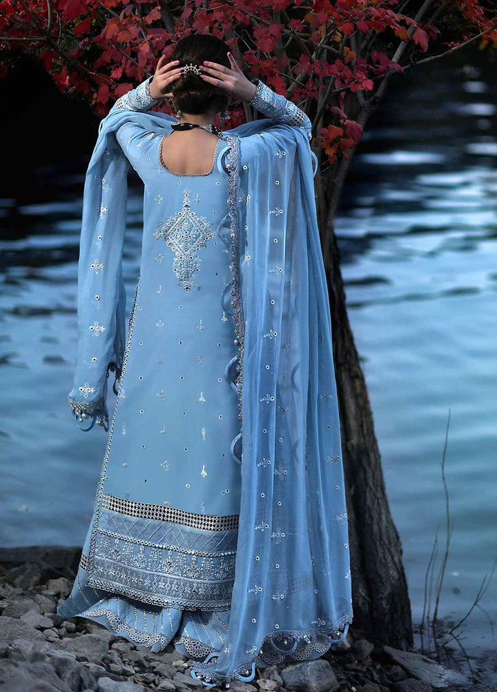 Shehr-e-Yaar By Asim Jofa Embroidered Lawn Suits Unstitched 3 Piece AJ22SY AJSL 13 - Luxury Collection