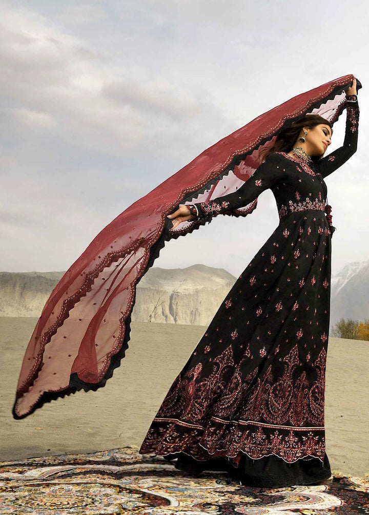 Shehr-e-Yaar By Asim Jofa Embroidered Lawn Suits Unstitched 3 Piece AJ22SY AJSL 14 - Luxury Collection