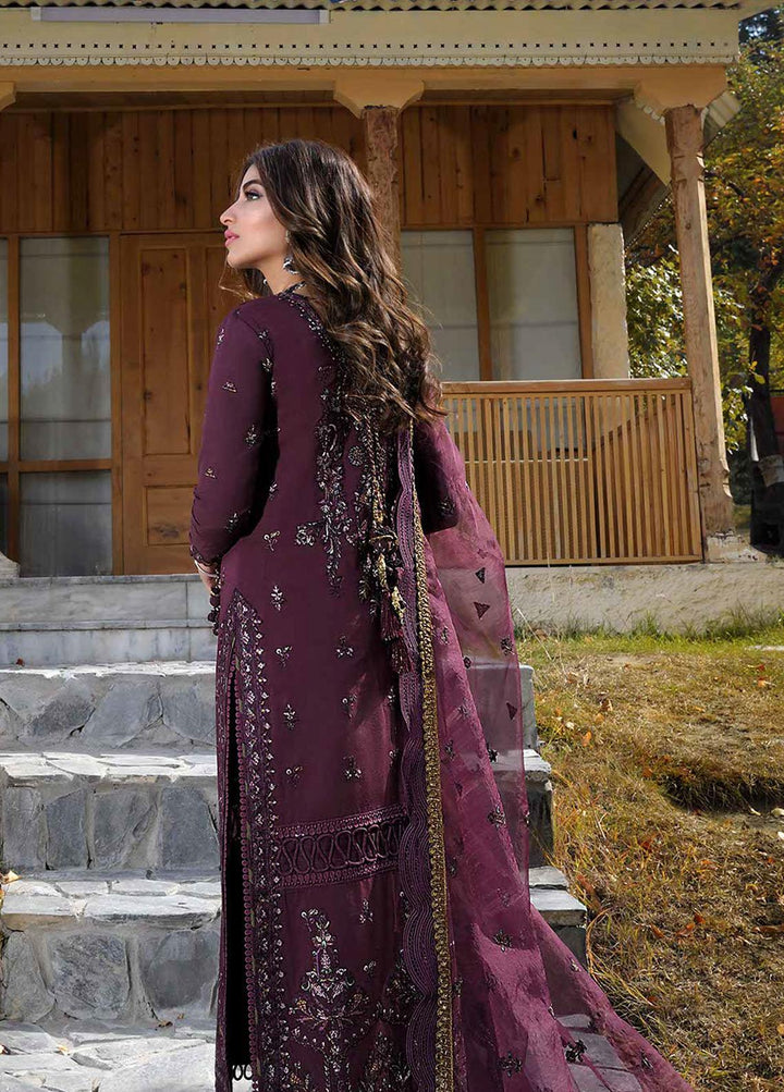 Shehr-e-Yaar By Asim Jofa Embroidered Lawn Suits Unstitched 3 Piece AJ22SY AJSL 16 - Luxury Collection