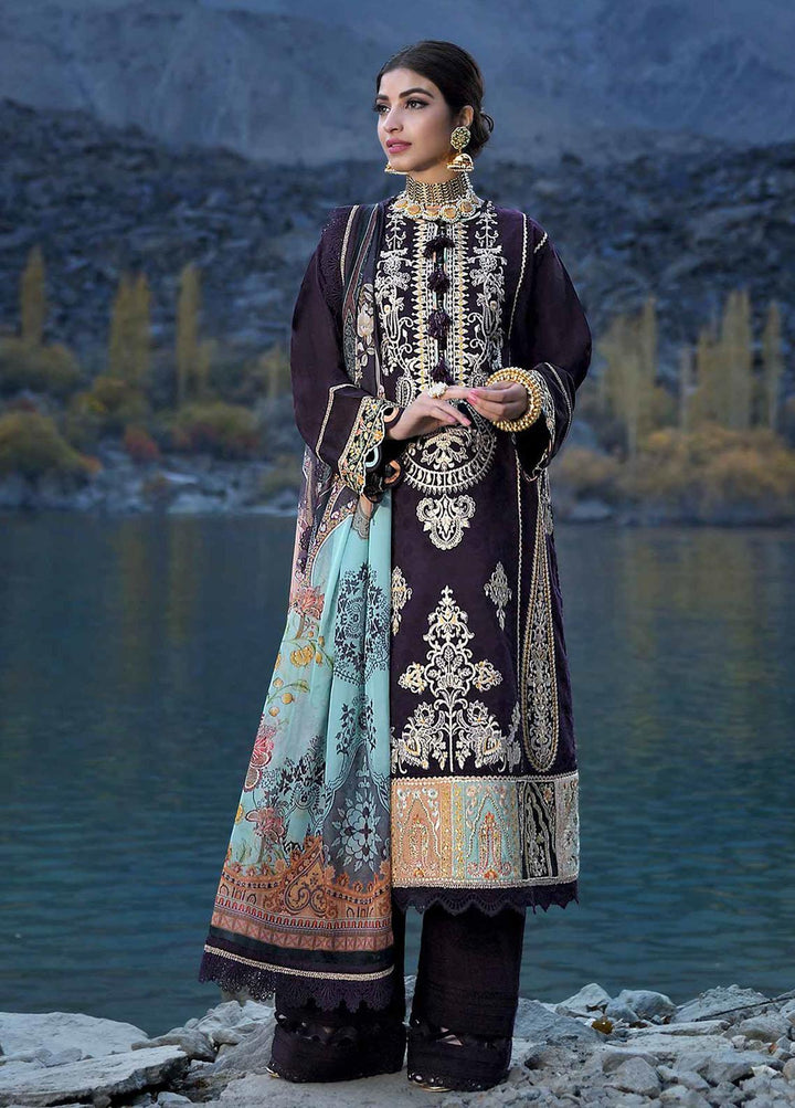 Shehr-e-Yaar By Asim Jofa Embroidered Jacquard Suits Unstitched 3 Piece AJ22SY AJSL 22 - Luxury Collection