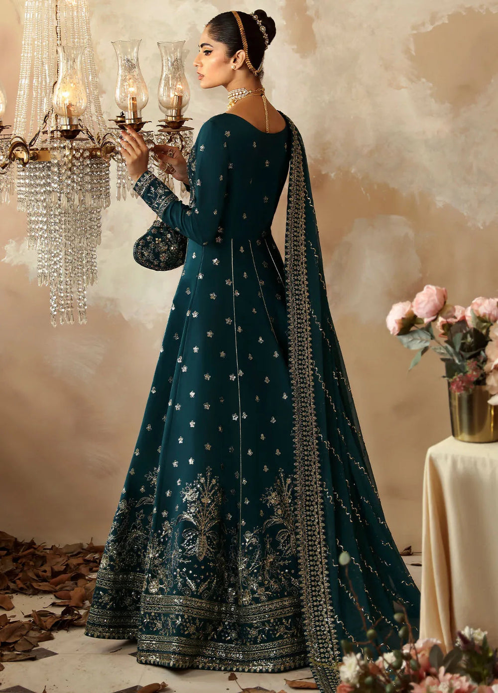 Shehrnaaz By Gulaal Embroidered Silk Suit Unstitched 3 Piece GL24SR GL-SD-24-04 Mahiri - Formal Collection