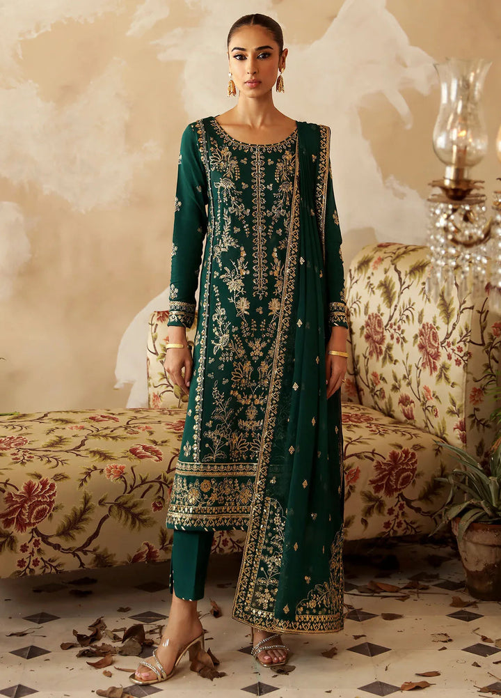 Shehrnaaz By Gulaal Embroidered Silk Suit Unstitched 3 Piece GL24SR GL-SD-24-06 Parizay - Formal Collection