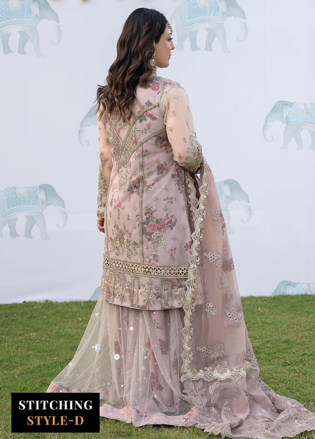 Shendi By Iznik Embroidered Net Suits Unstitched 4 Piece IZ23SH ISC 01 Saahira - Luxury Collection