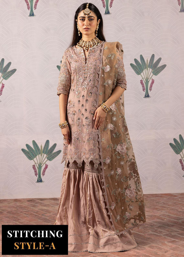 Shendi By Iznik Embroidered Chiffon Suits Unstitched 3 Piece IZ23SH ISC 04 Maala - Luxury Collection